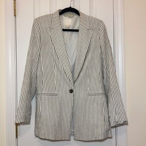 H&M Pinstripe Blazer